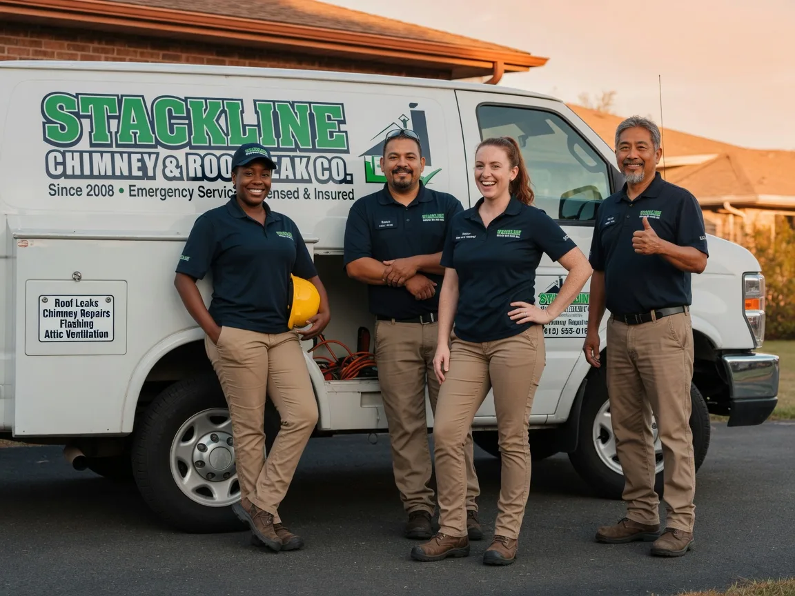 Chimney flashing repair company in Haydenville, OH